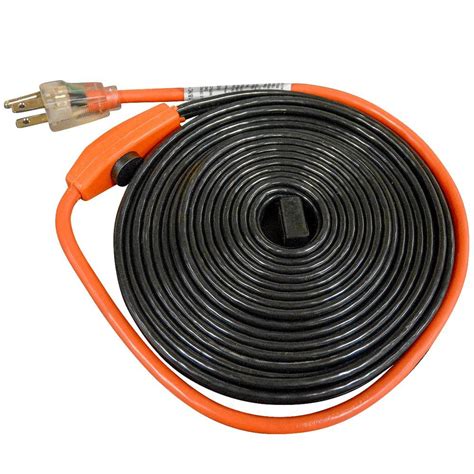 automatic electric water pipe heating cable for heating cat box|Automatic Water Pipe Heat Cable, 18 Ft. .